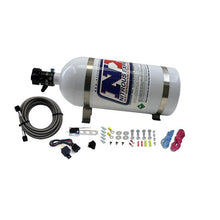 Nitrous Express 8-Cyl. Nozzle System Complete (Includes 10lb Bottle, Brackets, Feedline, & Elecc.) - 13395