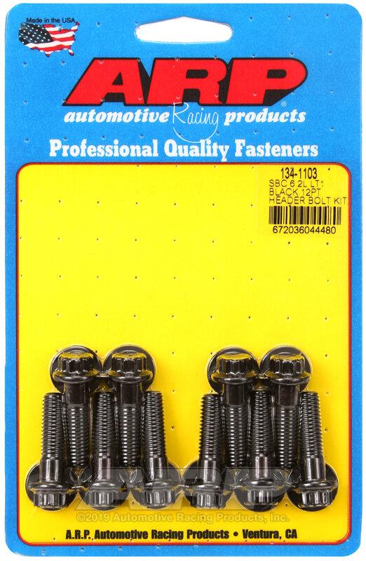 ARP SBC 6.2L LT1 BLACK 12PT HEADER - 134-1103