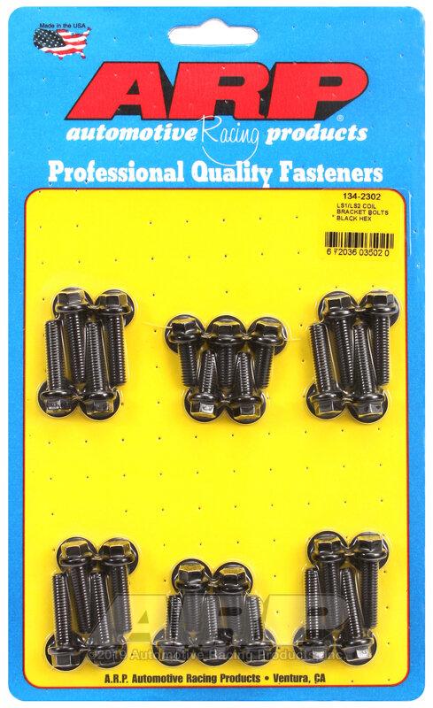 ARP LS1/LS2 COIL BRACKET BOLTS BLA - 134-2302