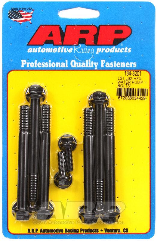 ARP LS1 LS2 HEX WATER PUMP BOLTS W - 134-3201