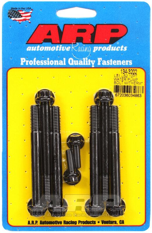 ARP LS1 LS2 12PT WATER PUMP BOLTS - 134-3202
