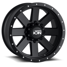 ION Wheels Type 134 17x8.5 / 6x120 BP / 6mm Offset / 66.9mm Hub Matte Black/Black Beadlock Wheel - 134-7832MB
