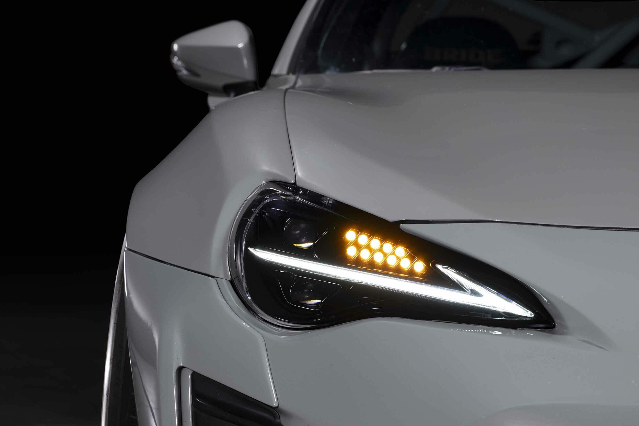 Morimoto XB LED Headlights: FR-S / BRZ / GT86 (12-20 / Gen II / Set) - LF2-470