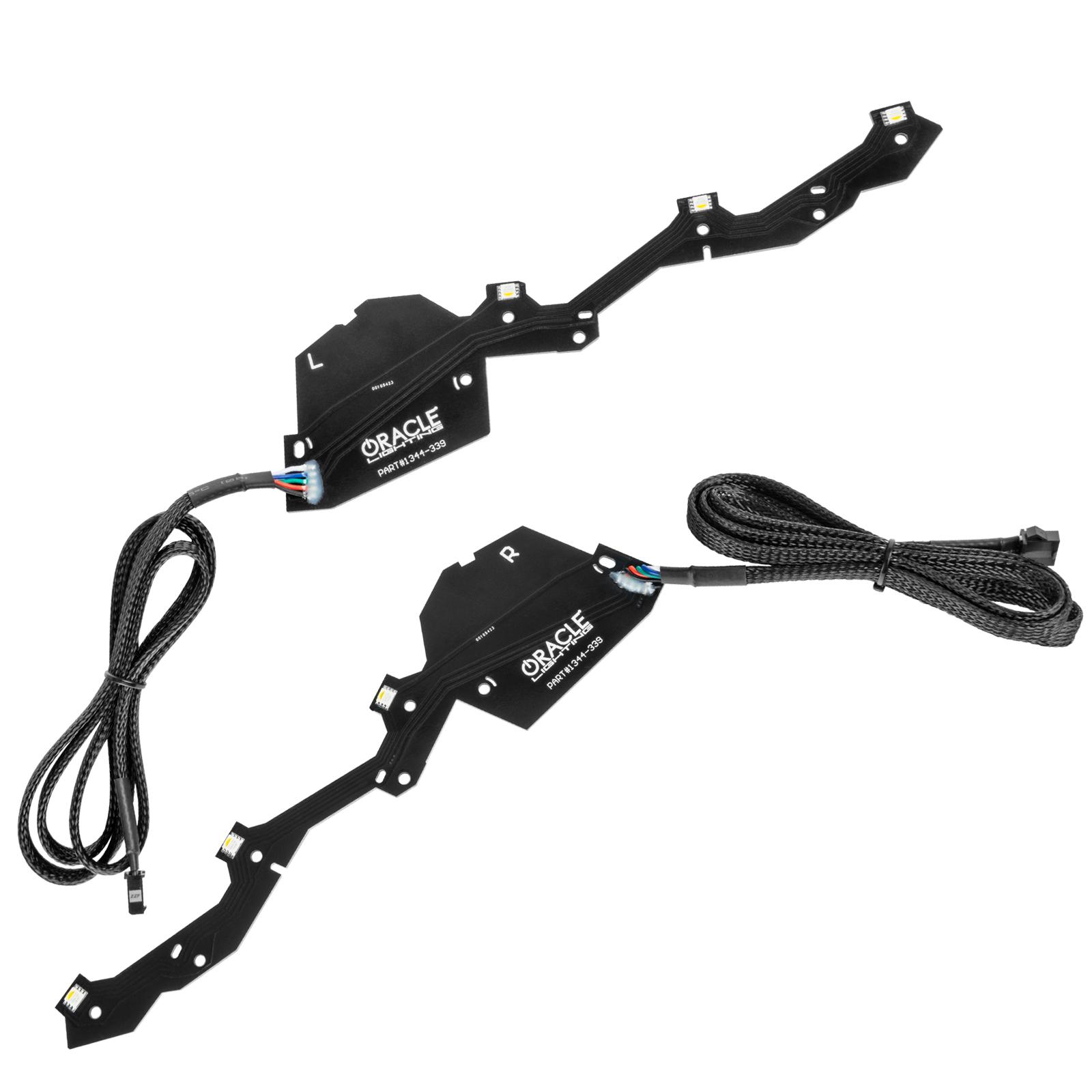 Oracle Lighting Colorshift Rgb+W Linear Fog Light (2015-2021 Charger) - 1344-339