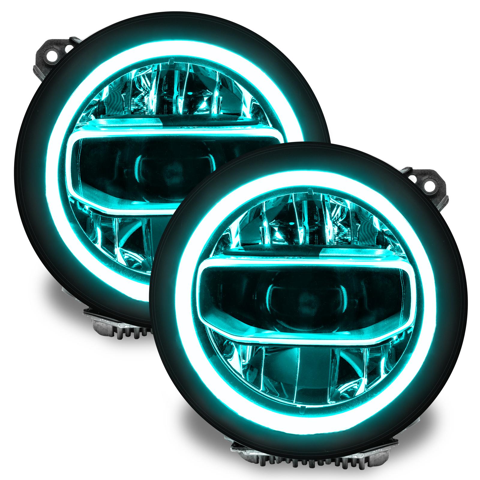 Oracle Lighting Colorshift Rgb+W Drl Upgrade, Colorshift - No Controller (2018-2021 Wrangler) - 1346-334