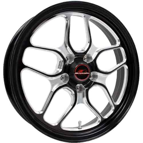 Billet Specialties WIN LITE Black 17X4.5 2.0" BS 65 BP - RSFB22745Z6520