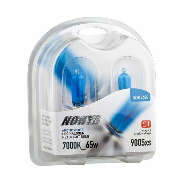 Nokya 9005XS:  Pro Halogen 65w (Arctic White; Pair) (Universal) - NOK7420