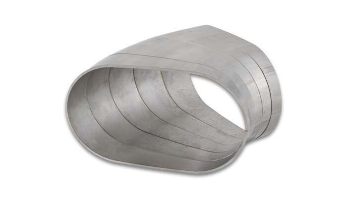 Vibrant Performance 45 Degree Horizontal Plane Oval Pie Cuts, Nominal Tube Size: 4" - 13595