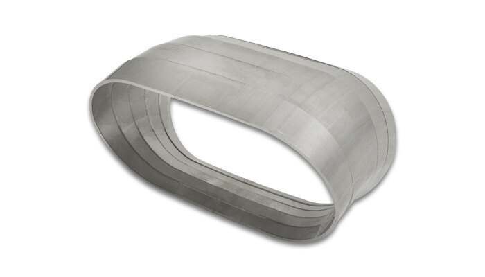 Vibrant Performance 45 Degree Vertical Plane Oval Pie Cuts, Nominal Tube Size: 4" - 13596