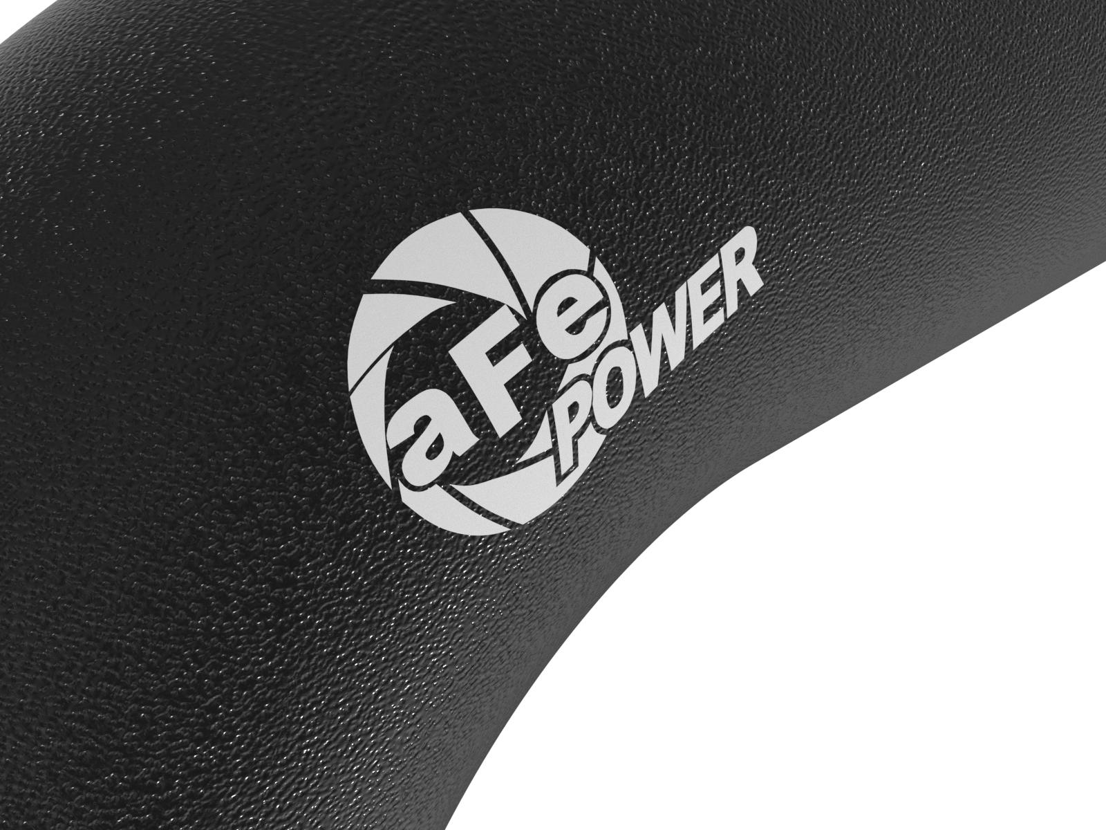 AFE BladeRunner Aluminum Hot and Cold Charge Pipe Kit Black RAM Diesel Trucks 19-23 L6-6.7L (td) - 46-20614-B