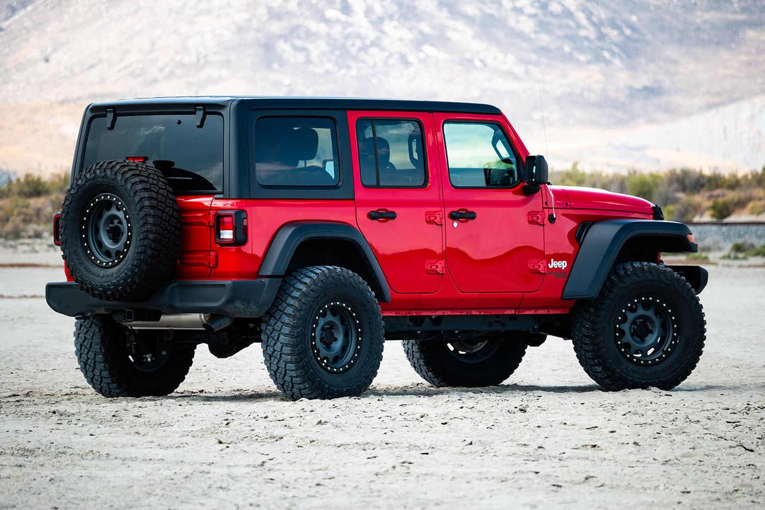 Teraflex 18-Up Wrangler JL 4 Door Sport Sahara 2.5 Inch Performance Spacer Lift Kit No Shocks or Exts - 1365200