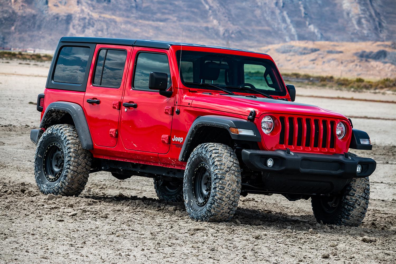 Teraflex 18-Up Wrangler JL 4 Door Sport Sahara 2.5 Inch Performance Spacer Lift Kit No Shocks or Exts - 1365200