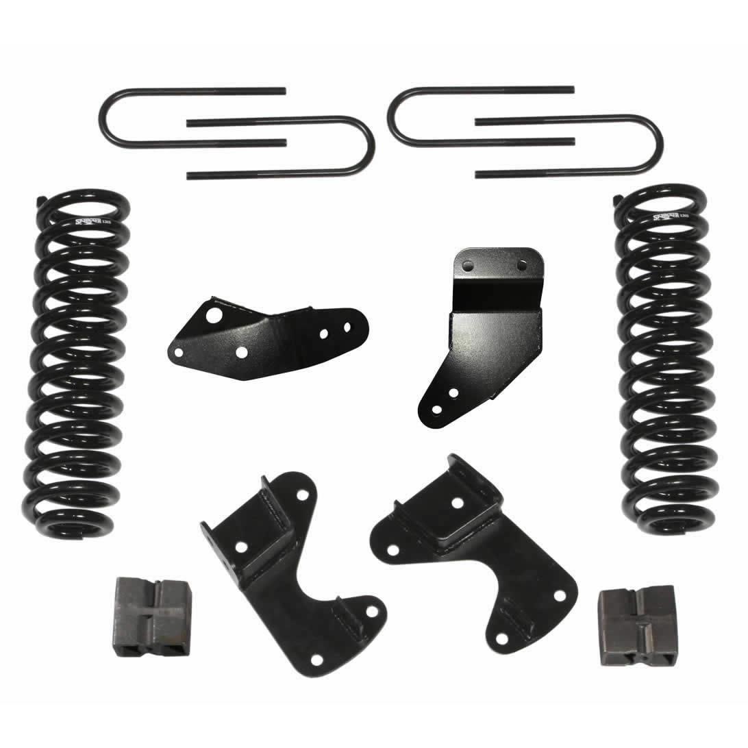 Skyjacker Ranger/B Series Lift Kit 6 Inch Lift 83-97 Ranger 94-97 Mazda B Series Includes Front Coil Springs Hinge Brackets Radius Arm Bracket Rear U Bolt Kit Rear Block - 136R2K