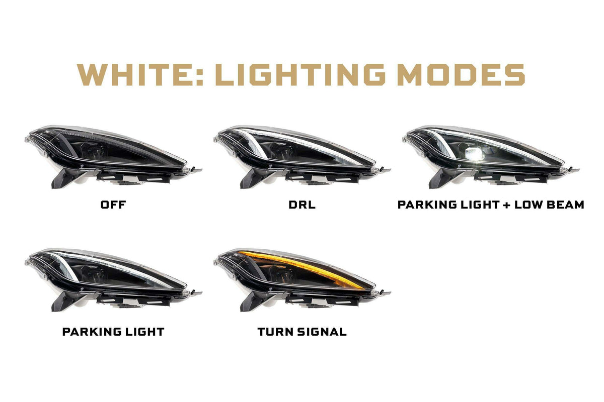 Morimoto XB LED Headlights - Gen II (2014-2019 Corvette C7) - LF779