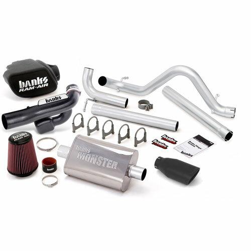 Banks Power 51344 Stinger Bundle, Power System (No Automind), With Single Exit Exhaust Chrome Tip For Use With 2012-2018 Jeep 3.6L Wrangler Jk, All 2-Door - 51344