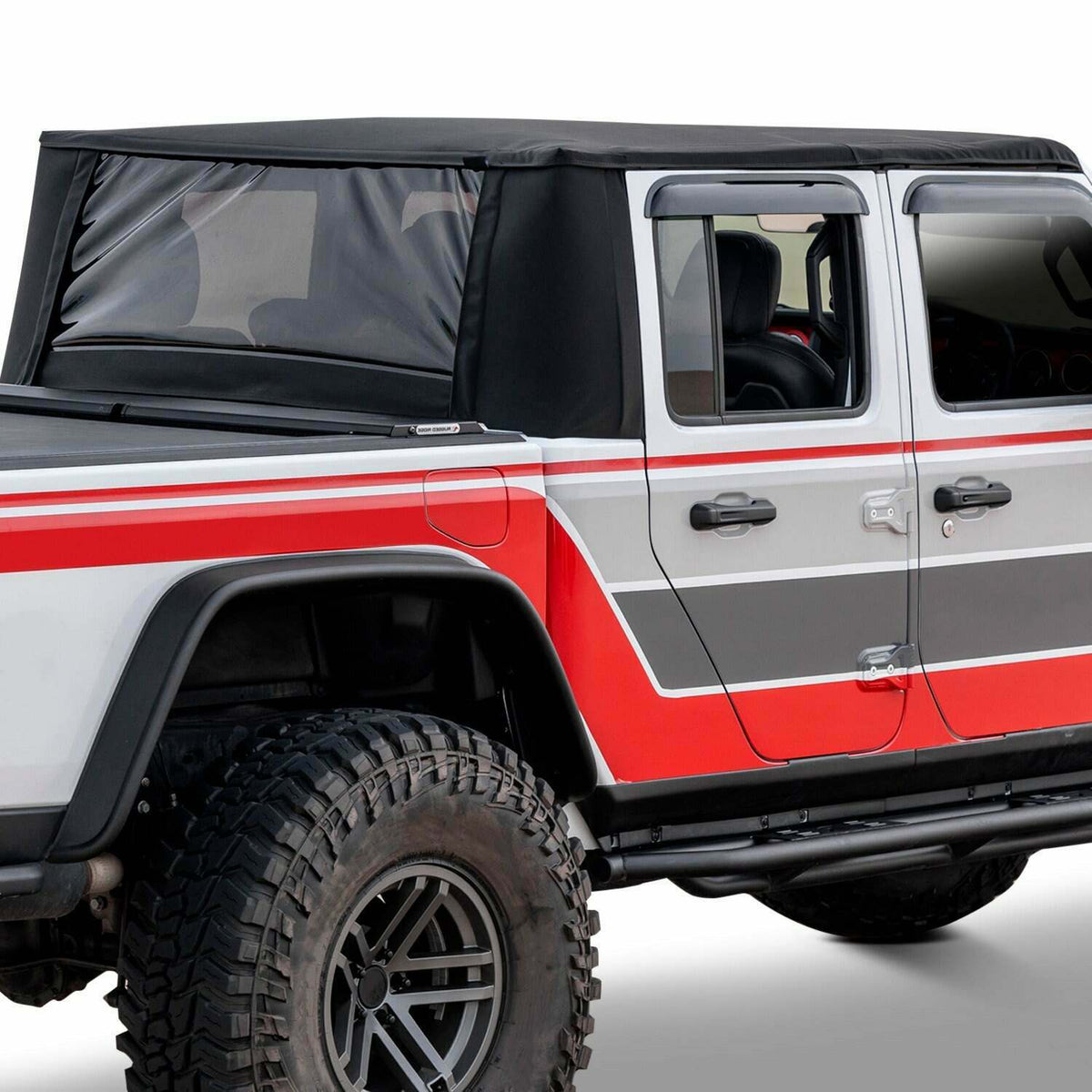 Rampage Trailview Fastback With Fold-Back Sunroof (2020-2022 Gladiator) - 139035