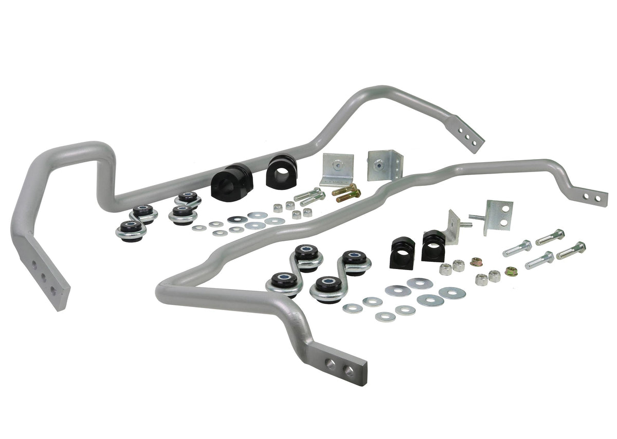 Whiteline Performance Front 27MM And Rear 22MM Swaybar Kit Fits Bmw 328I 9698 Contains Bbf39Z And Bbr38Z Essential To Activate More Grip Whiteline (1991-2000 318i, 318is, 325i, 325is, 325iX, 318ti, M3, 328i, 328is, 323i, 323is, 323ti, 328Ci, 323Ci) - BBK0