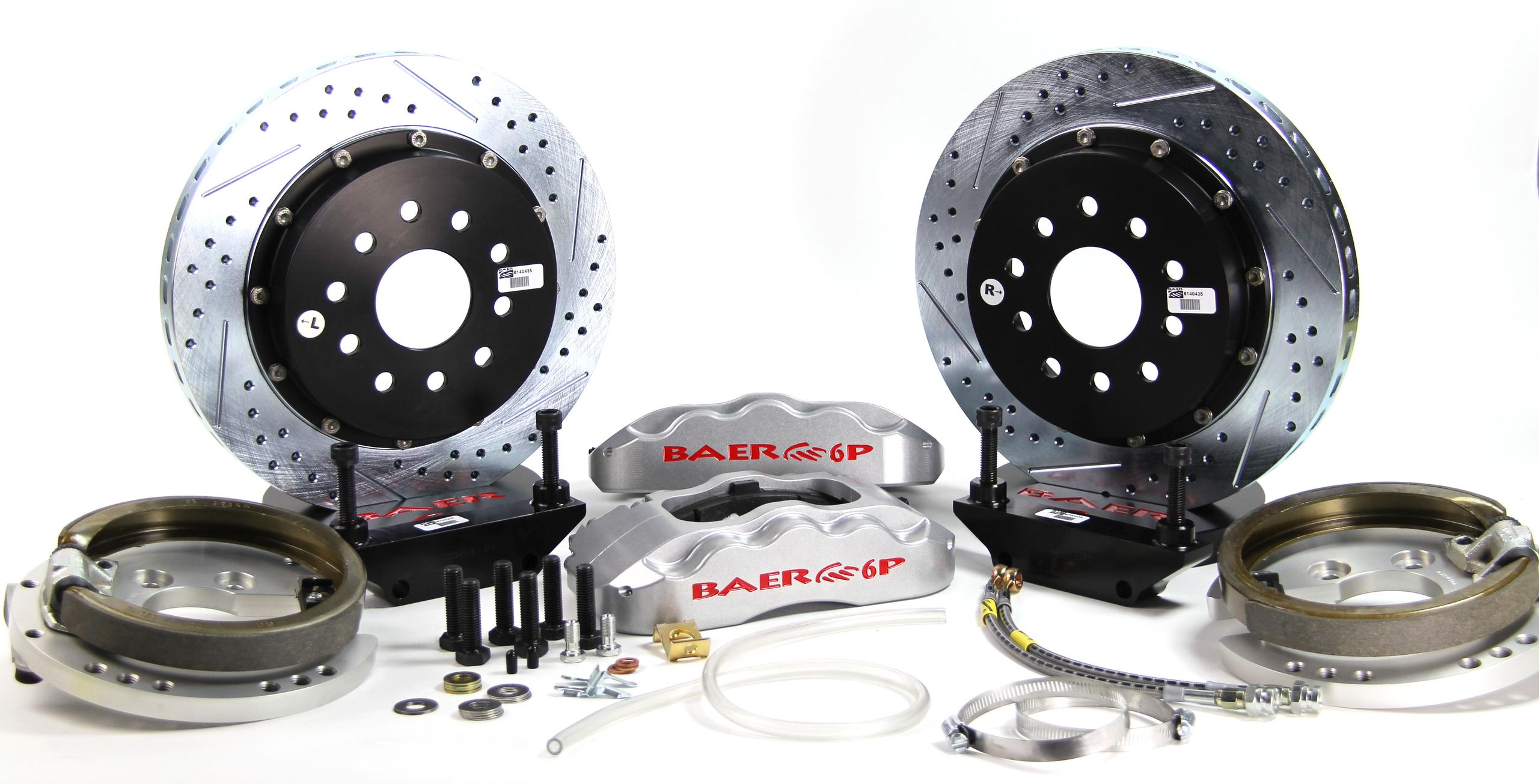 Baer Pro+ Brake System Rear (1992-1993 GMC Typhoon) - 4302477S
