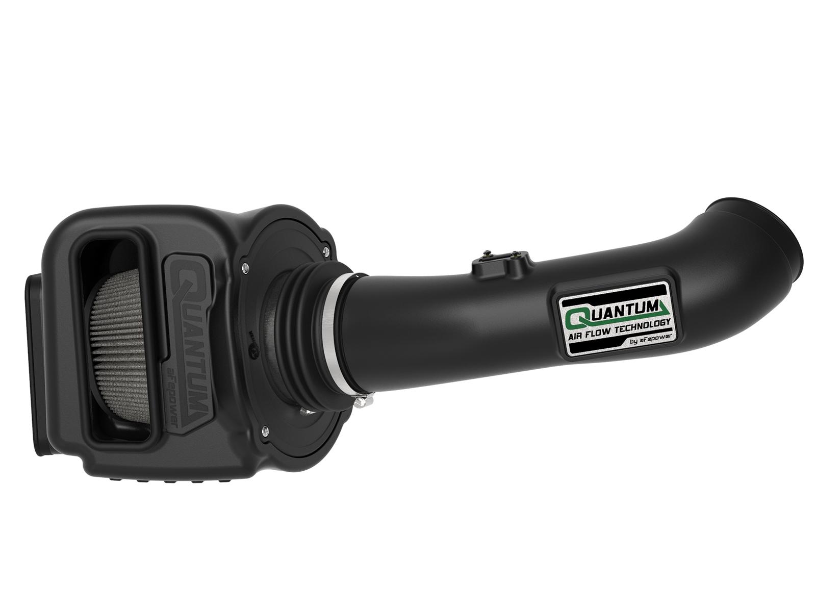 AFE QUANTUM Cold Air Intake System w/ Pro DRY S Media (2017-2019 Silverado 2500 HD, Silverado 3500 HD, Sierra 2500 HD, Sierra 3500 HD) - 53-10007D