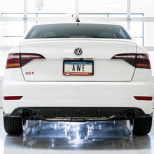 AWE Tuning 18-21 Volkswagen Jetta GLI Mk7 Track Edition Exhaust - Diamond Black Tips (Fits OEM DP) - 3020-23036