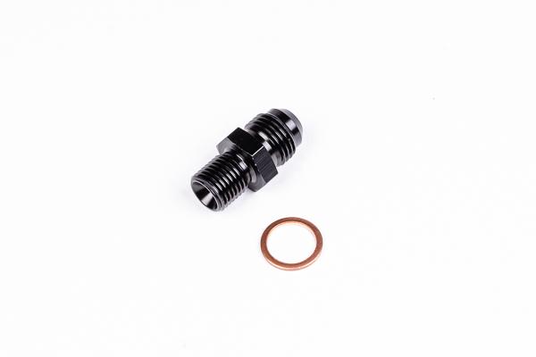 Radium Engineering Fitting, 6An Male To M12X1.25 Male - 14-0425