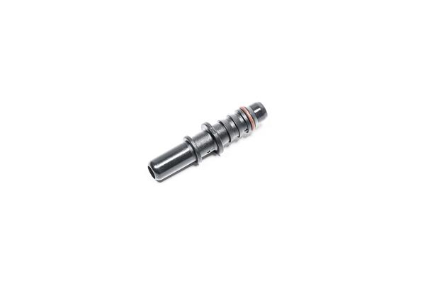 Radium Engineering 3/8 Inch Sae Male To 3/8 Inch Barb, Black Nylon - 14-0562