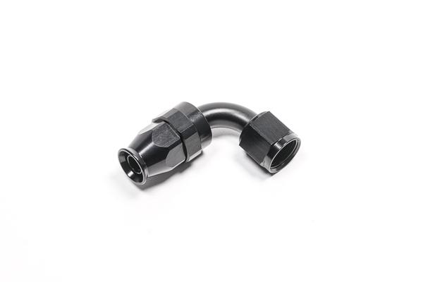 Radium Engineering 8An Hose End 90 Degree Ptfe Black - 14-0636
