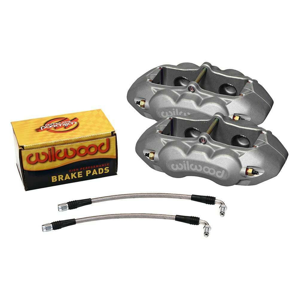Wilwood D8-4 Rear Caliper Kit Clear Corvette C2 / C3 65-82 - 140-10790