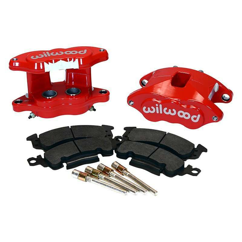 Wilwood D52 Rear Caliper Kit - Red 1.25 / 1.25in Piston 1.04in Rotor - 140-11293-R