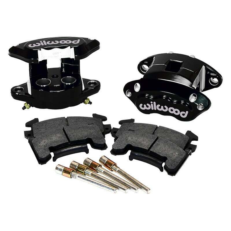 Wilwood D154 Rear Caliper Kit - Black 1.12 / 1.12in Piston 1.04in Rotor - 140-12101-BK