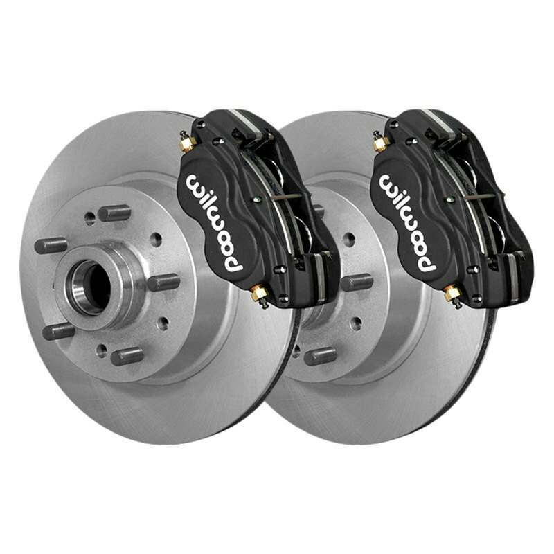 Wilwood Forged Dynalite Front Kit 11.03in 1 PC Rotor&Hub 74-80 Pinto/Mustang II Disc Spindle only - 140-14271