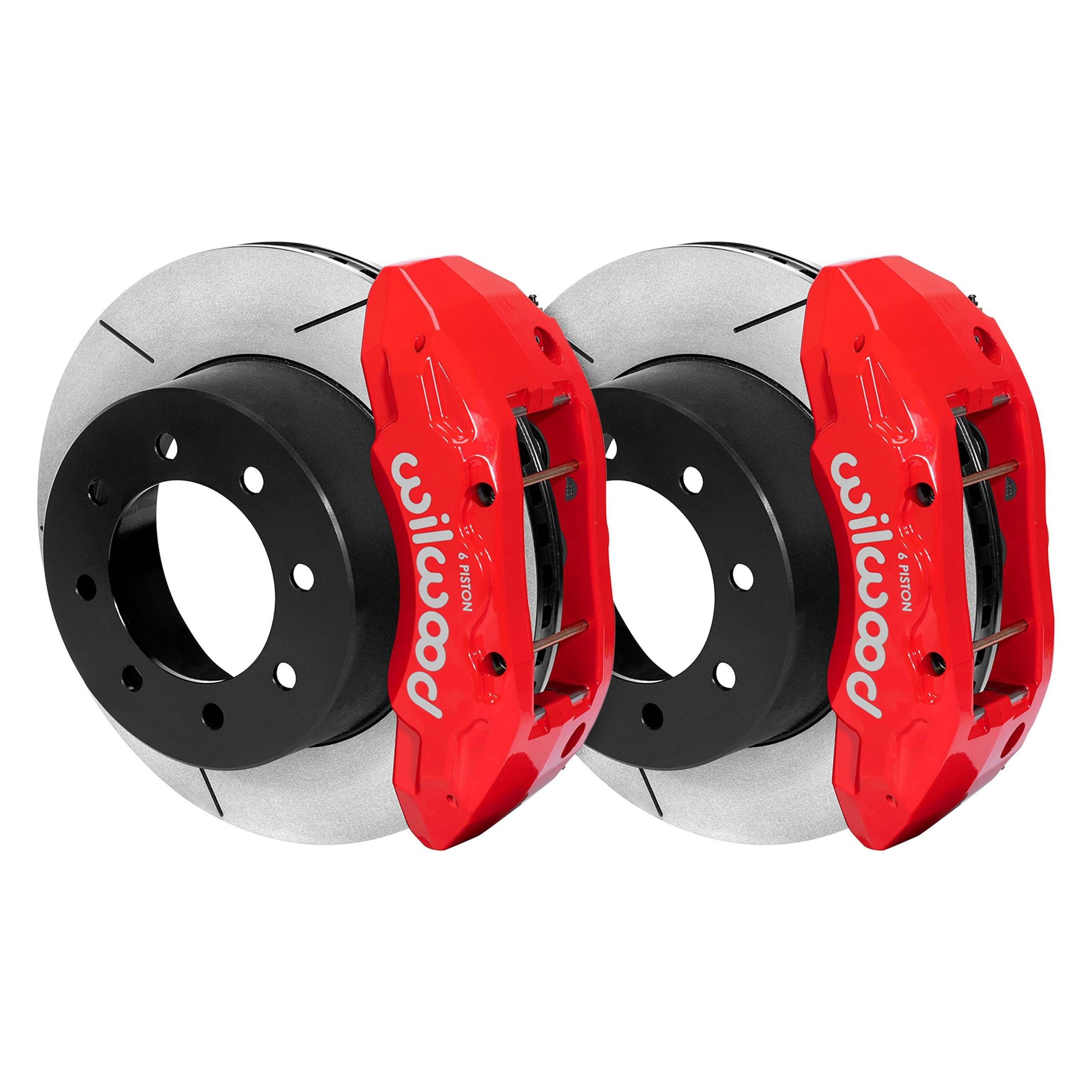 Wilwood TX6R Rear Kit 15.50in Red 13-17 Ford F-250/F-350 - 4WD - 140-14559-R