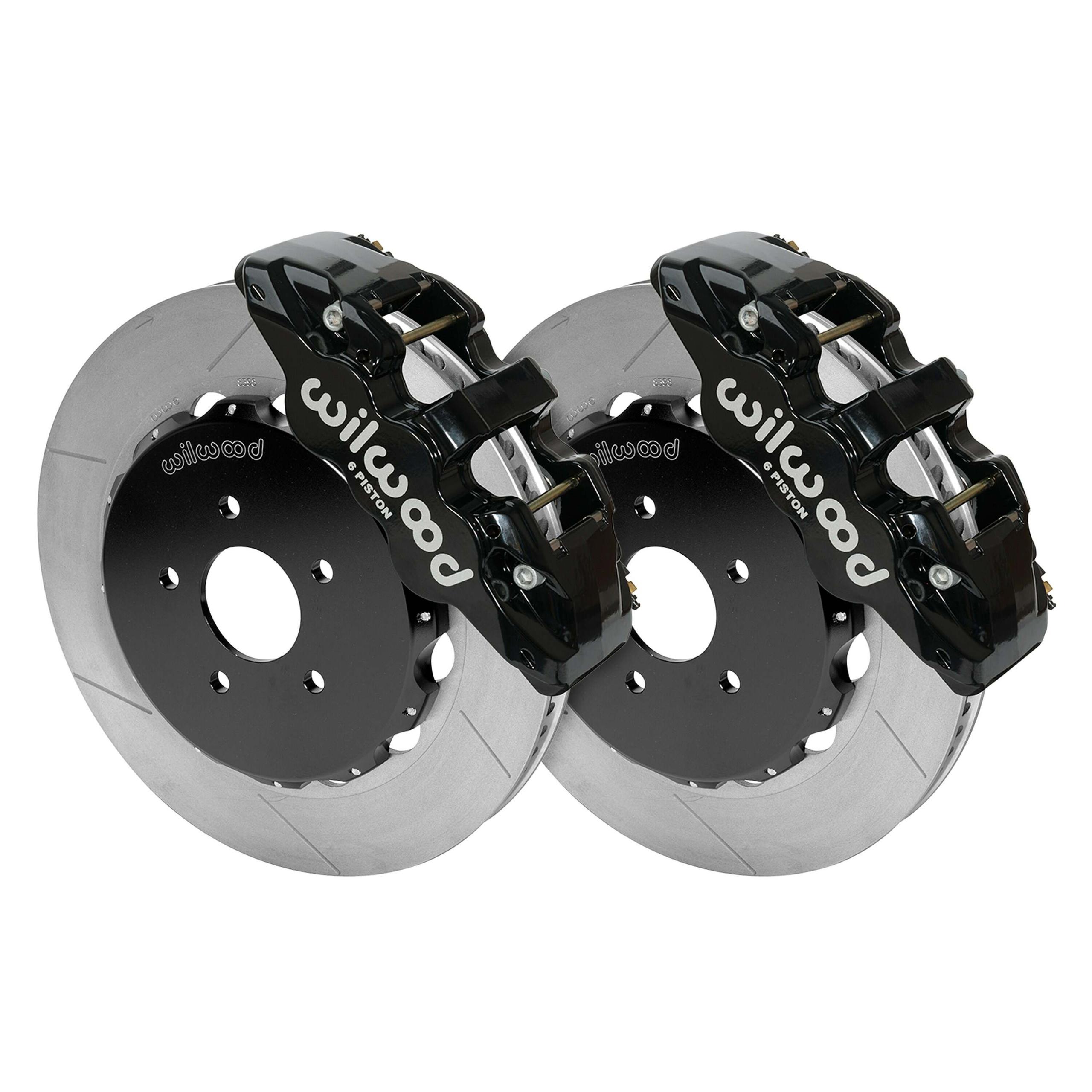 Wilwood AERO6 Front Hat Kit 14.00 03-09 Nissan 350Z w/Lines - 140-14815