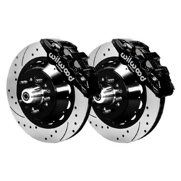 Wilwood AERO6 Front Hub Kit 15.00 Drilled WWE ProSpindle - 140-15025-D