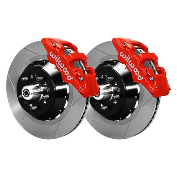 Wilwood AERO6 Front Hub Kit 15.00-Red WWE ProSpindle - 140-15025-R