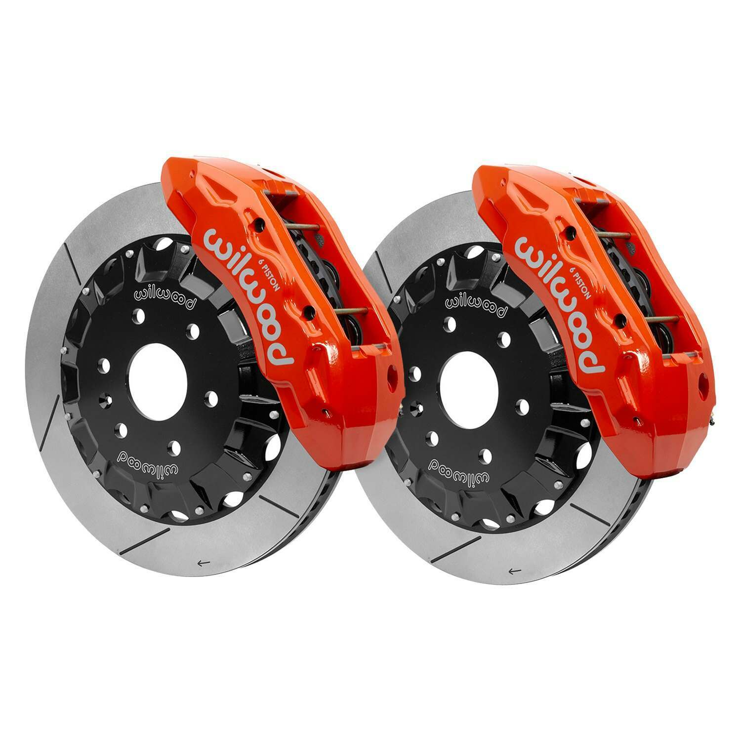Wilwood TX6R Big Brake Truck Front Brake Kit 16in Rotor Red w/ Lines 2019-2026 Cadillac / Chevrolet / GMC - 140-15729-R