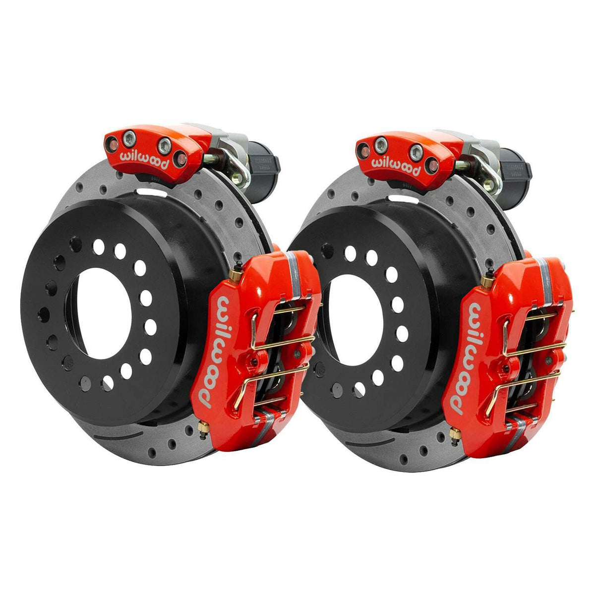 Wilwood EPB/FDP-LP Rear Kit 11in. Big Ford - SRP, Red - 140-15842-DR