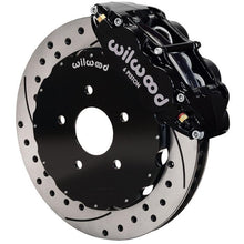 Wilwood 94-04 Mustang 13" Forged Narrow Front Superlite 6R Big Brake Kit (Drilled/Slotted - Black)