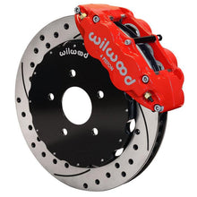 Wilwood 94-04 Mustang 14" Forged Narrow Front Superlite 6R Big Brake Kit (Drilled/Slotted - Red)