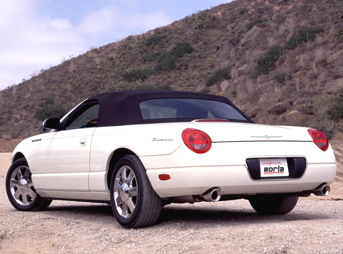 Borla Cat-Back(Tm) Exhaust System - Touring - Stainless Steel Tips (2002-2002 Thunderbird) - 140008