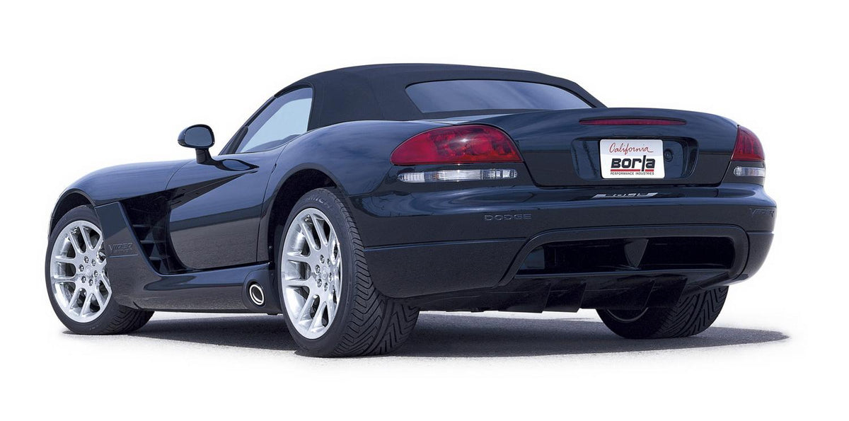 Borla Cat-Back(Tm) Exhaust System - Stainless Steel Tips (2003-2006 Viper) - 140048