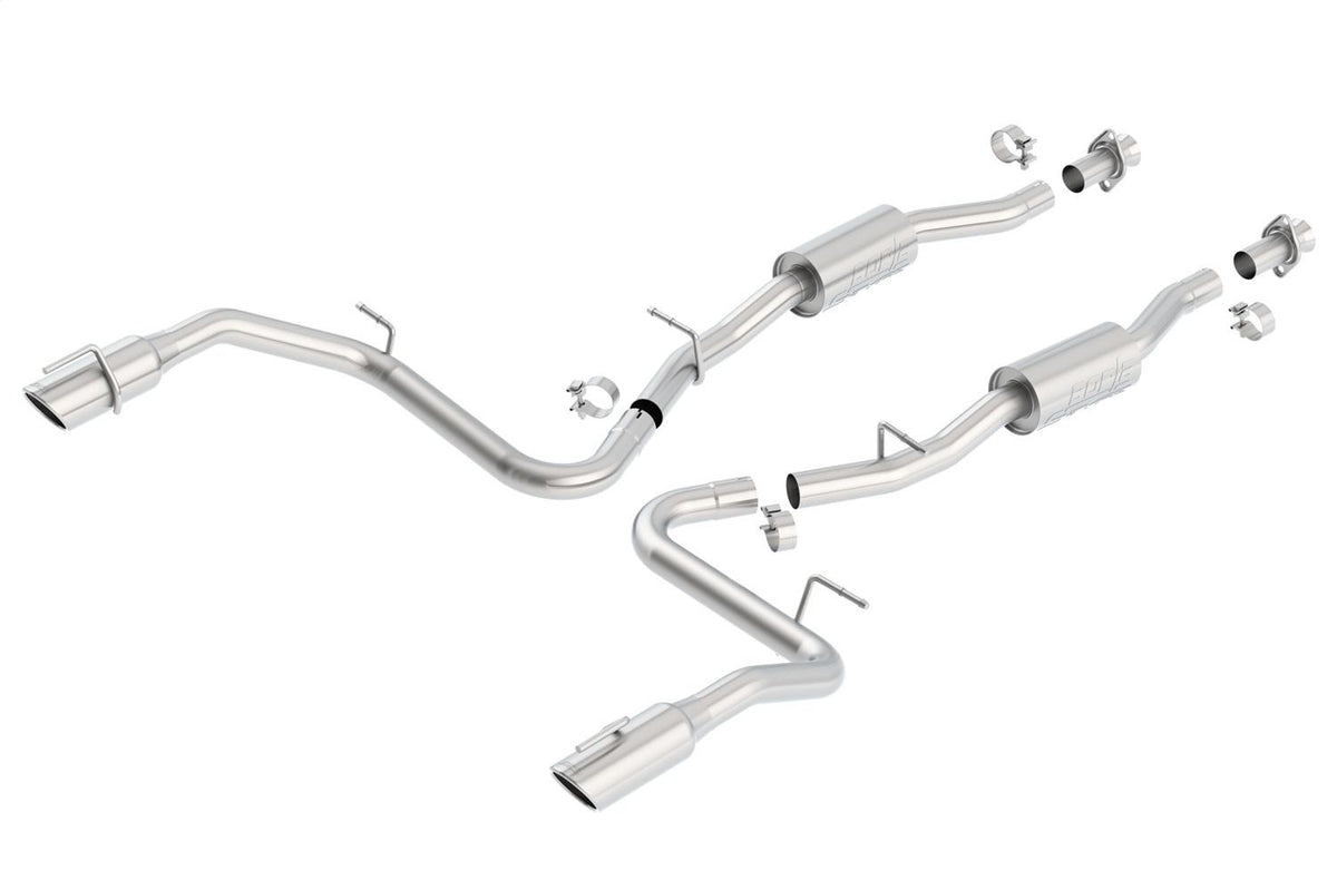 Borla Cat-Back Exhaust System Stainless Steel 2-1/2" S-Type Stinger (1999-2004 Mustang Cobra) - 140052