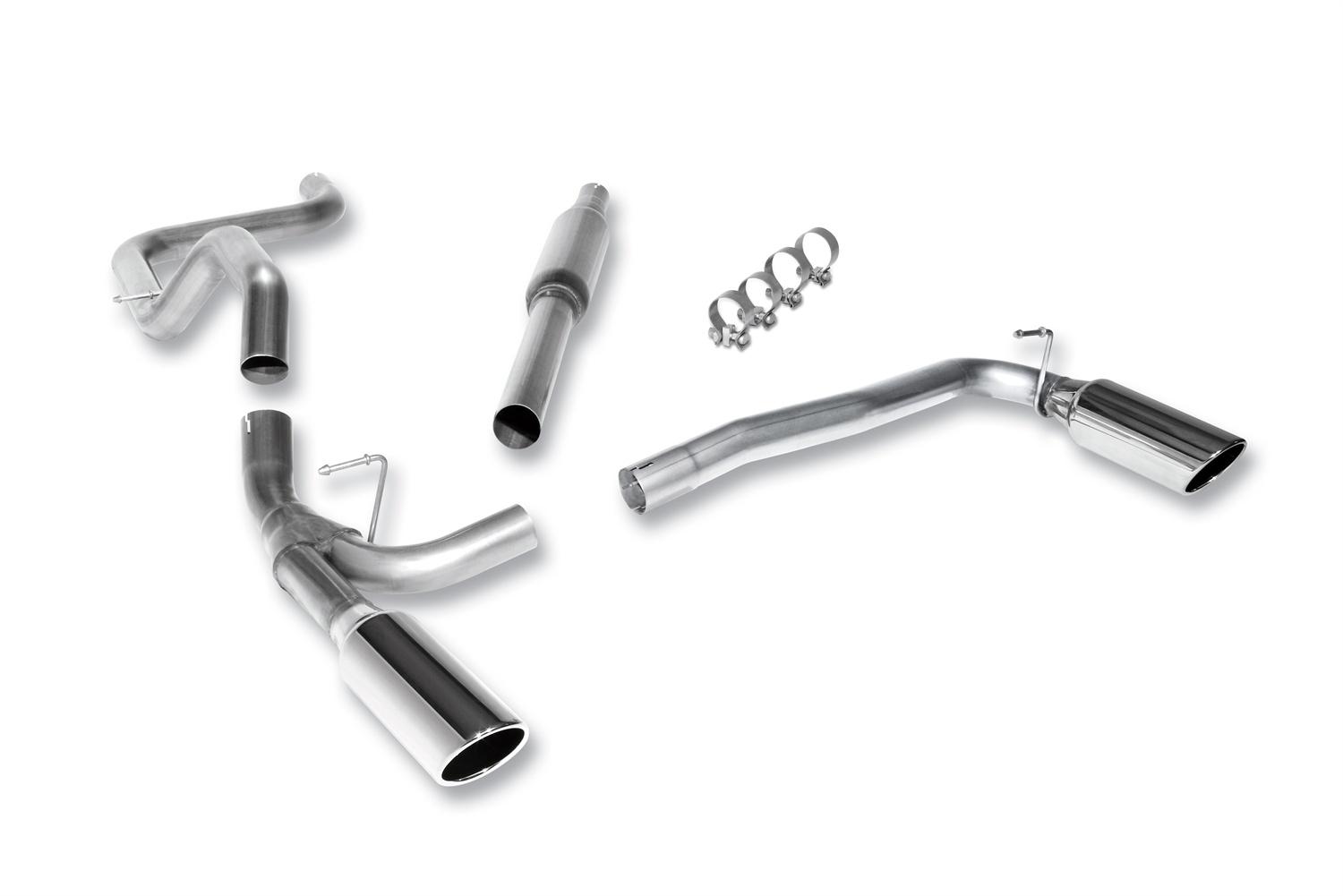 Borla Cat-Back(Tm) Exhaust System - Stainless Steel Tips (2003-2005 Neon SRT-4) - 140070