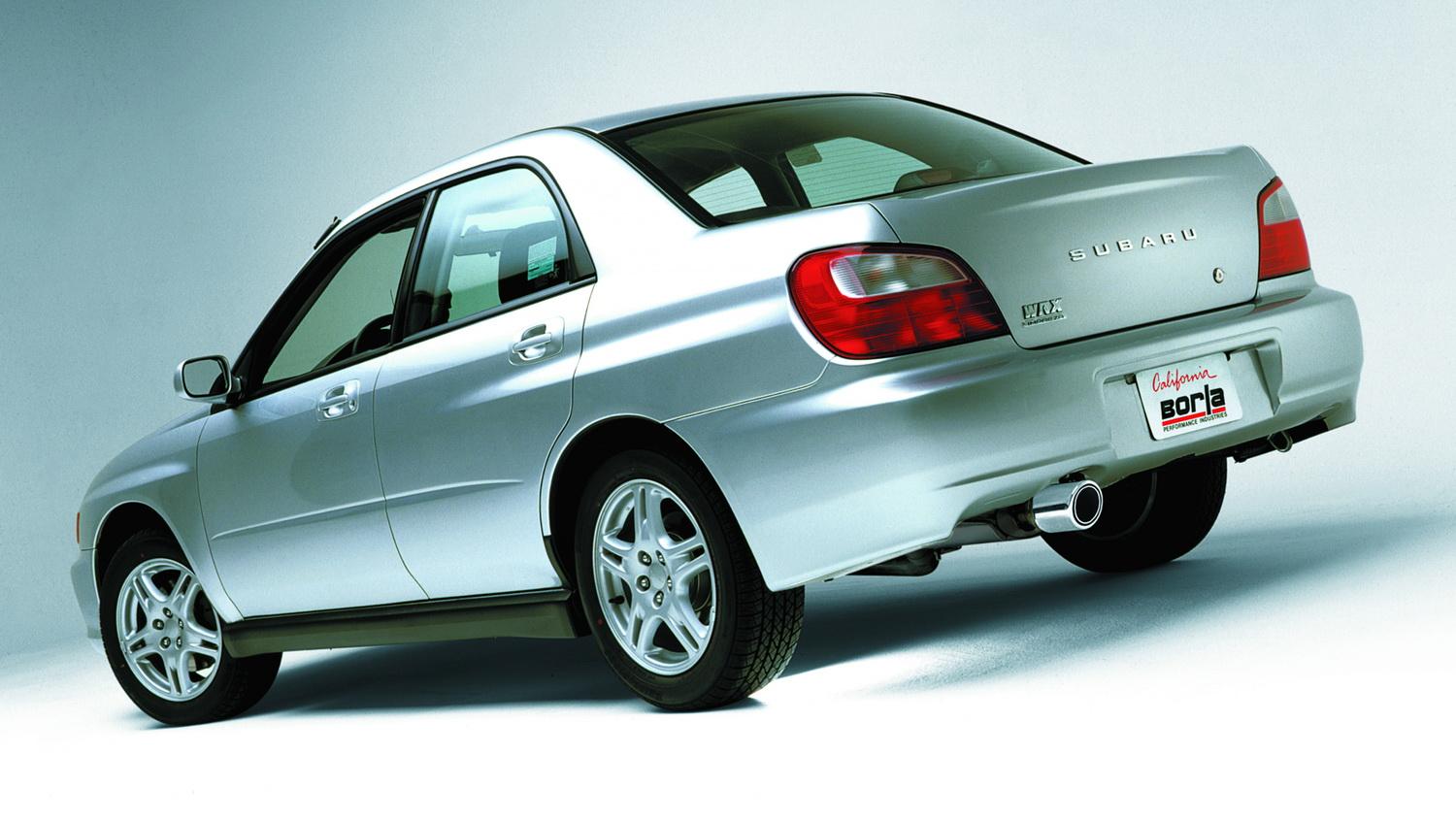 Borla Cat-Back(Tm) Exhaust System - S-Type - Stainless Steel Tips (2004-2007 Impreza WRX STI, Impreza WRX STI Limited) - 140075