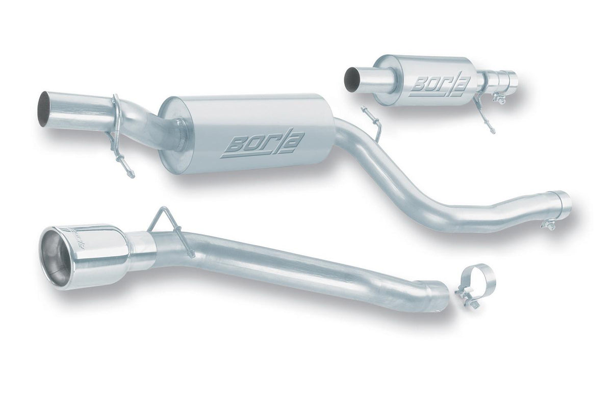 Borla Cat-Back(Tm) Exhaust System - S-Type - Stainless Steel Tips (2004-2009 3) - 140121