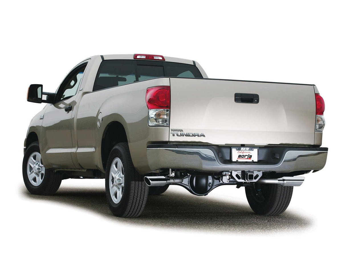Borla Cat-Back(Tm) Exhaust System - Touring - Stainless Steel Tips (2007-2008 Tundra) - 140238