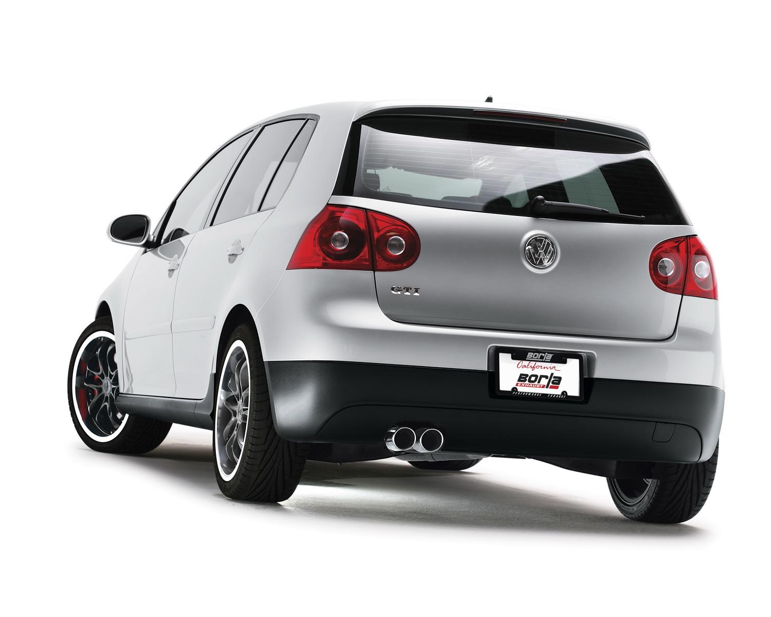 Borla Cat-Back(Tm) Exhaust System - S-Type - Stainless Steel Tips (2006-2009 GTI) - 140248