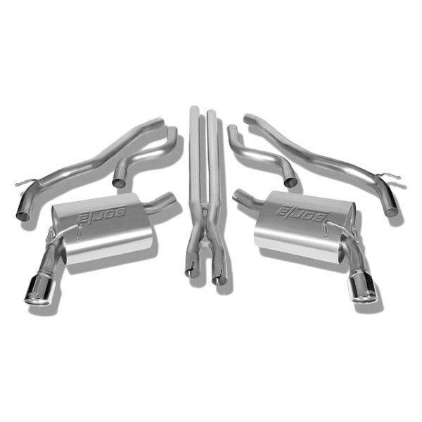 Borla Cat-Back(Tm) Exhaust System - S-Type - Stainless Steel Tips (2010-2013 Camaro LS, Camaro LT) - 140282