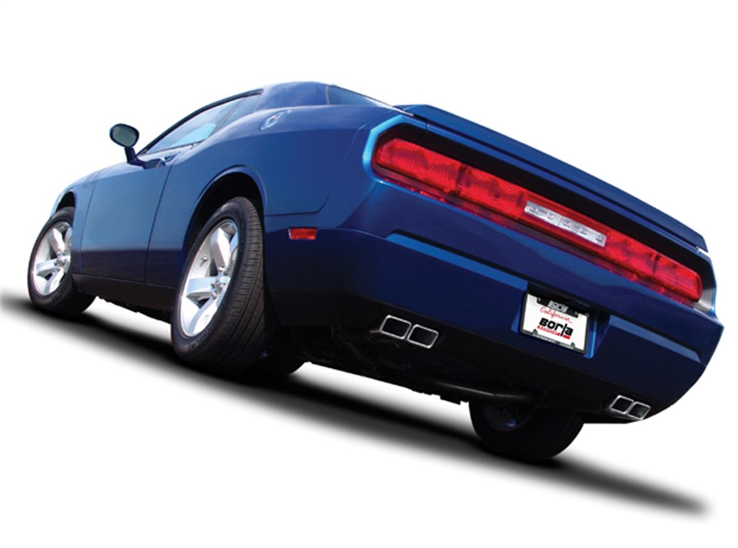 Borla Cat-Back(Tm) Exhaust System - S-Type - Stainless Steel Tips (2008-2010 Challenger SRT8) - 140286