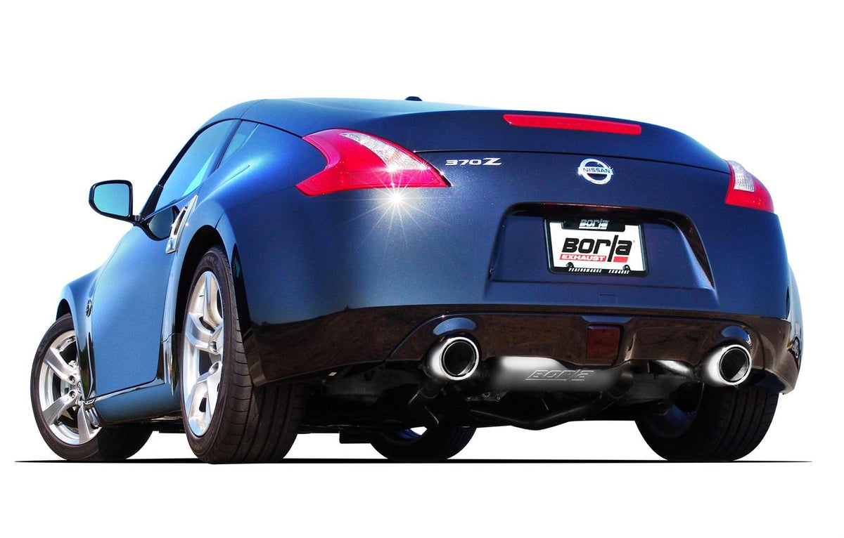 Borla Cat-Back(Tm) Exhaust System - S-Type - Stainless Steel Tips (2009-2020 370Z) - 140313